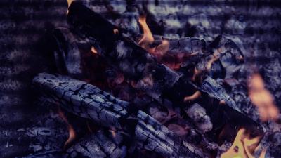 Bonfire coals fire 4k wallpaper