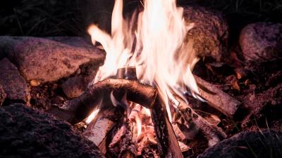 Bonfire fire flame pic 4k wallpaper