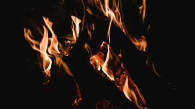 Bonfire fire flame picture 4k wallpaper