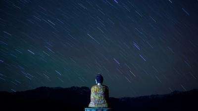 Buddha statue buddhism 4k wallpaper