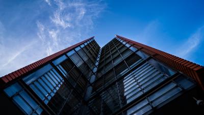 Building architecture facade 4k wallpaper