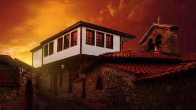 Building architecture old 4k wallpaper