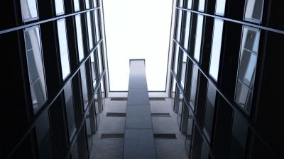 Building architecture symmetry 4k wallpaper