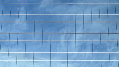Building facade glass 4k wallpaper