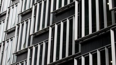 Building facade wall 4k wallpaper