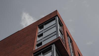 Building facade walls 4k wallpaper