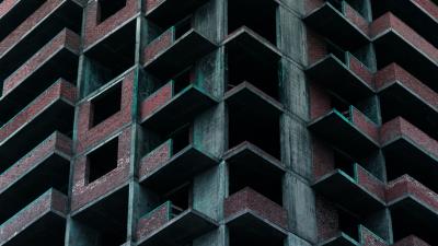 Building highrise architecture 4k wallpaper