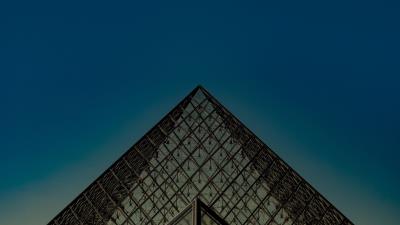 Building pyramid architecture 4k wallpaper