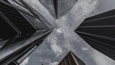 Buildings skyscrapers sky picture 4k wallpaper