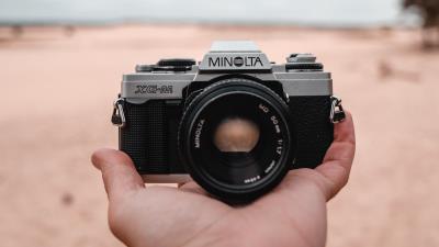 Camera retro vintage 4k wallpaper