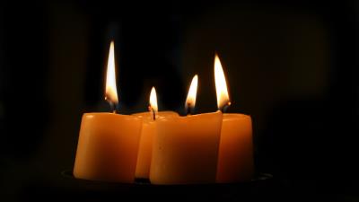 Candles fire close u 4k wallpaper