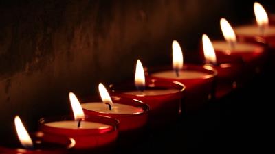 Candles wick wax fire 4k wallpaper