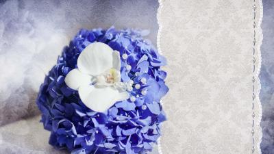 Card flowers pattern 4k wallpaper