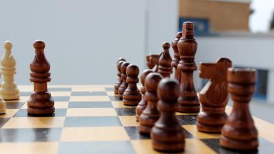 Chess chess board figures 4k wallpaper