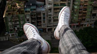 City buildings aerial view image 4k wallpaper