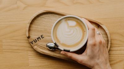 Coffee hand watch 4k wallpaper