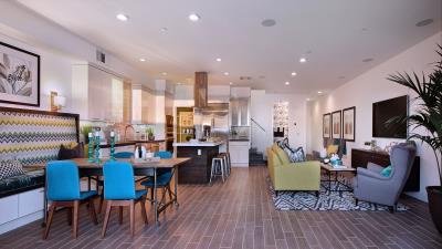 Design interior living furniture 4k wallpaper