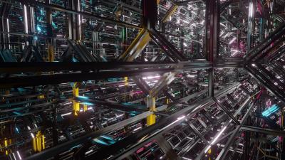 Design metal metallic 4k wallpaper