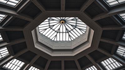 Dome architecture building 4k wallpaper