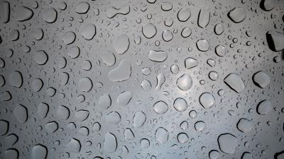 Drops glass water 4k wallpaper