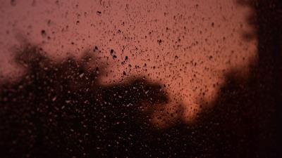 Drops wet glass image 4k wallpaper