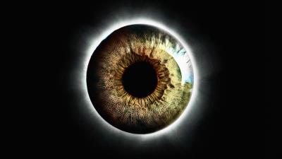 Eye pupil realistic 4k wallpaper