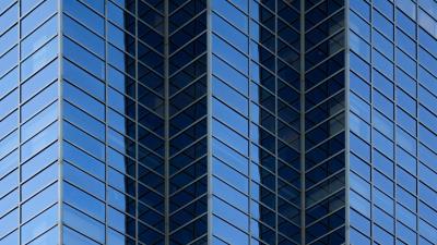 Facade building glass 4k wallpaper