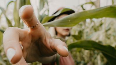 Fingers hand touch 4k wallpaper