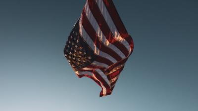 Flag america symbolism image 4k wallpaper