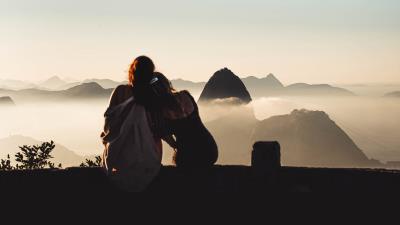 Girls girlfriends friendship 4k wallpaper