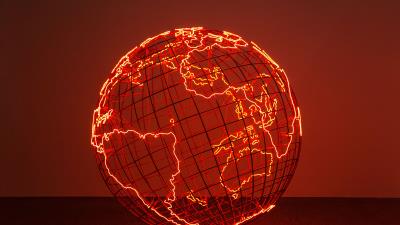 Globe electricity lights 4k wallpaper