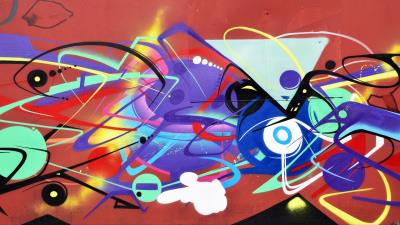 Graffiti art wall 4k wallpaper