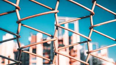 Grill fence mesh 4k wallpaper