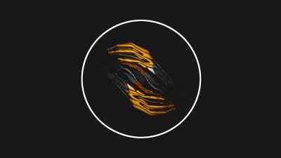 Hands circle dark 4k wallpaper