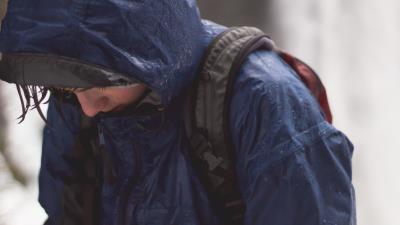 Hood face wet 4k wallpaper