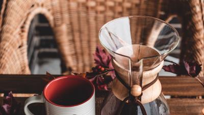 Kemex coffee drink 4k wallpaper