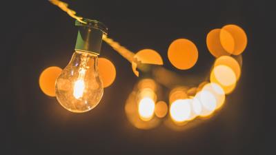 Lamp glare light 4k wallpaper