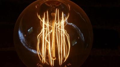 Lamp light electricity 4k wallpaper