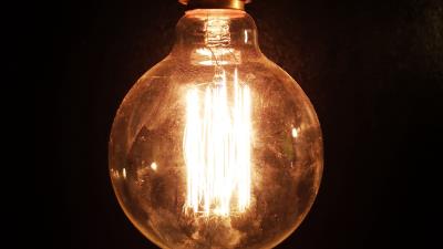 Lamp light glow 4k wallpaper