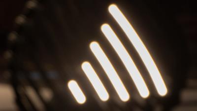 Lamp light lines 4k wallpaper