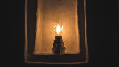 Lamp lighter lighting wall 4k wallpaper
