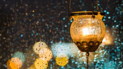 Lantern light lights 4k wallpaper