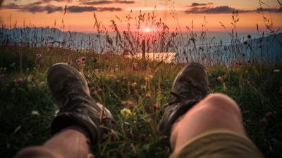 Legs tent camping 4k wallpaper