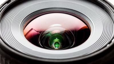 Lens glare optic 4k wallpaper