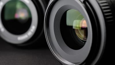 Lenses optics photo reflection 4k wallpaper