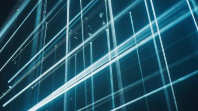 Lines neon glow 4k wallpaper