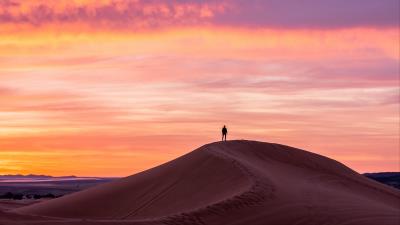 Lonely loneliness silhouette image 4k wallpaper