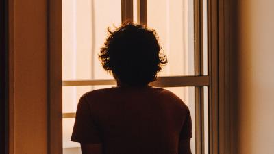 Lonely loneliness window 4k wallpaper