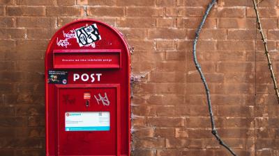 Mail box wall 4k wallpaper