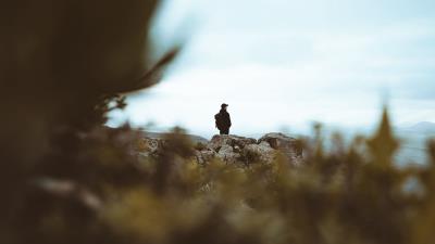 Man alone sad 4k wallpaper